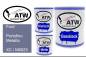 Preview: Ford, Portofino Metallic, XC / M6623: 1L Lackdose + 1L Klarlack + 500ml Härter - Set, von ATW Autoteile West.
